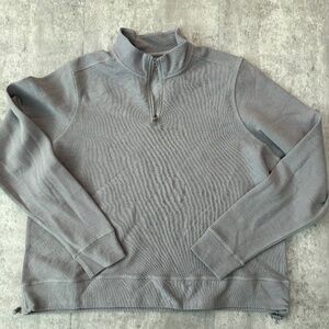 Antigua Pullover Womens XL Golf Quarter Zip Long Sleeve Tennis Prep Collegiate